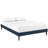 Tessie Bed Frame with Squared Tapered Legs-1068867931-1012943689