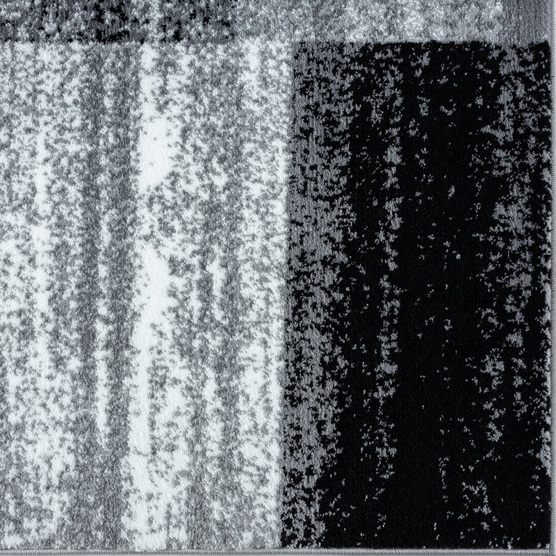 Tapis gris Alaycia, Rectangle 5 pi x 7 pi