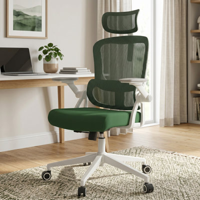 Heavy Duty Ergonomic Desk Office Chair, High Back Home Computer Chair With Headrest  And Adjustable Swivel 3D Armrests For Comfort  Adjustable Lumbar Supports Up To 350Lbs