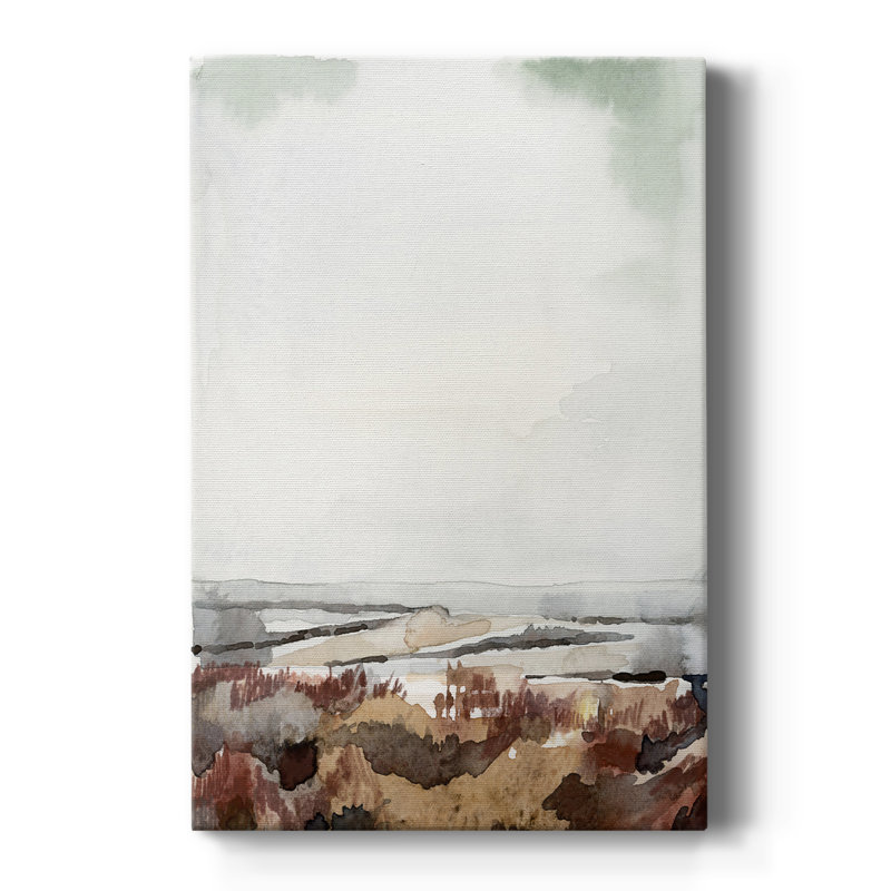 Coastal Inlet Study I - Gallery Cavas, H 18 po x l 12 po
