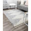 Tapis gris à poils longs Zaya Mason-40018661