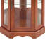 Armoire de coin en noyer