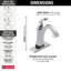 Dryden Touch2O Bathroom Faucet with Touchless Technology-14622297