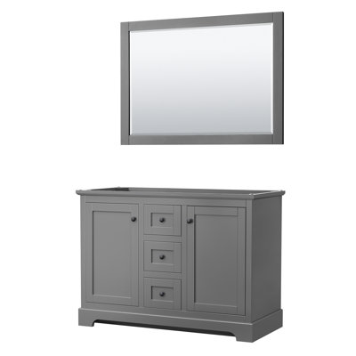Base de meuble-lavabo double 47,25 po Avery seulement