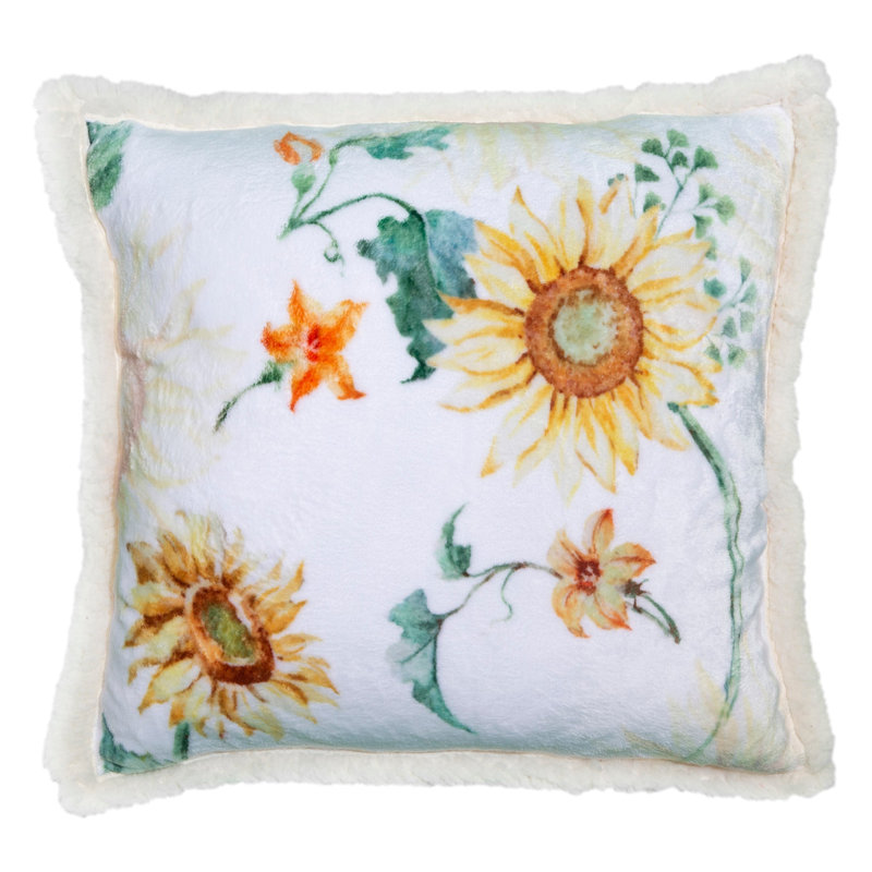  Polyester Throw Square Pillow Cover & Insert