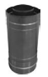 Ventilation réglable concentrique, 11 po