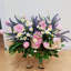 4 faisceaux de marguerites artificielles pour l'extérieur-838606451