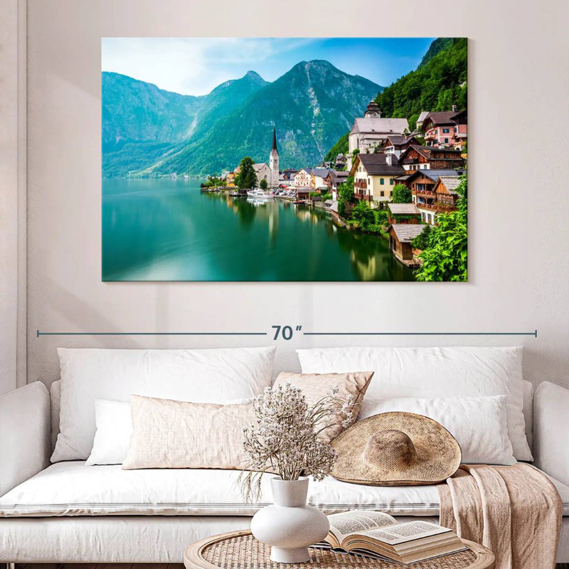 Kavia Scenic Hallstatt, H 34 po x l 51 po