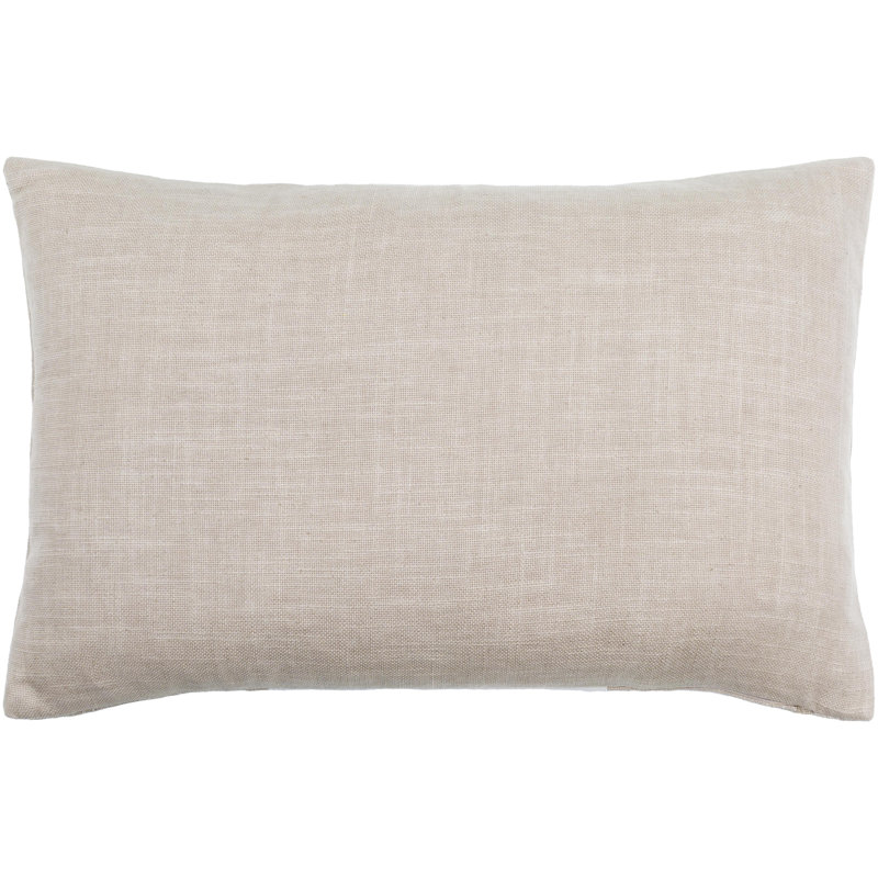 Ritzy Embroidered Cotton Throw Pillow, Pillow Cover Only - No Insert