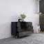 Commode, commode à haute brillance-711498539
