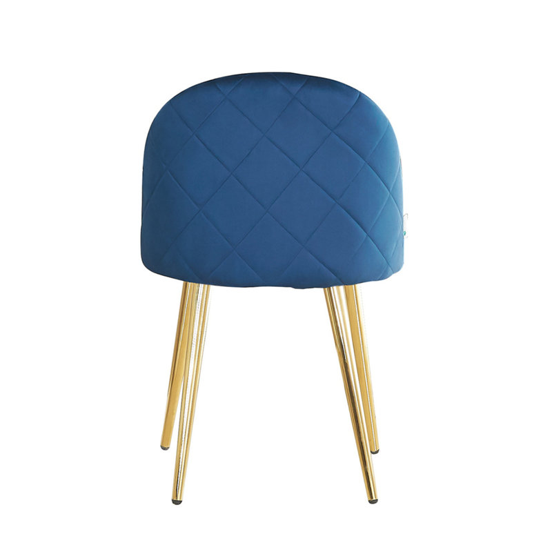Heavener Upholstered Dining Chair, Blue