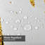 Rideau de douche Grunge Splatter-410144939