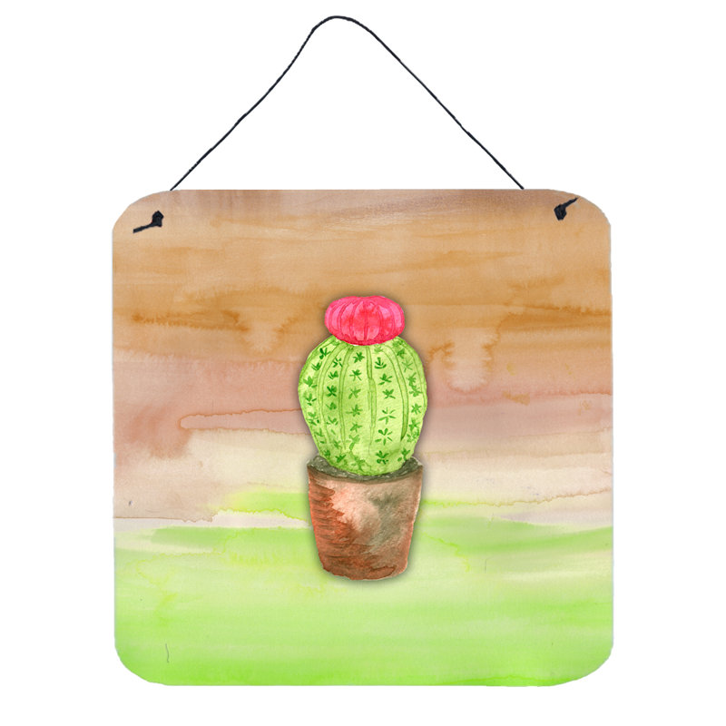 Cactus Aluminum Wall Décor