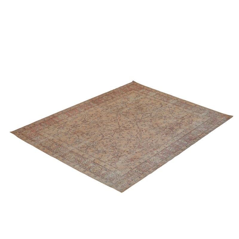 Tapis d'intérieur fabriqué à la main multicolore Elegant Eden 9 pi x 12 pi, 9 pi x 12 pi