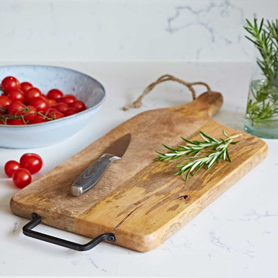 Natural Mango Wood Rectangular Chopping Board