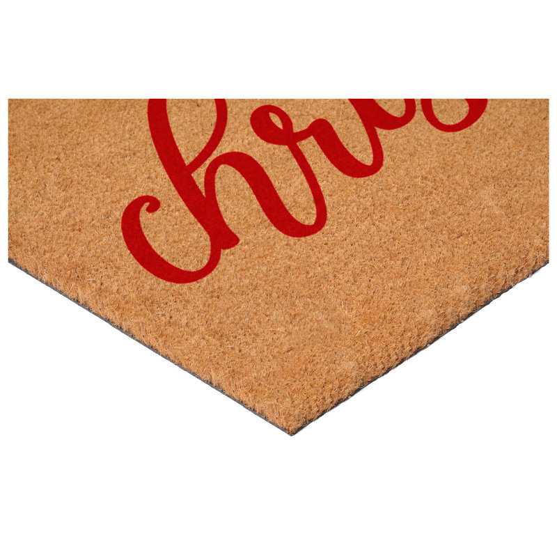 Paillasson rouge classique 24 po x 36 po, Rouge, L 24 po x L 36 po