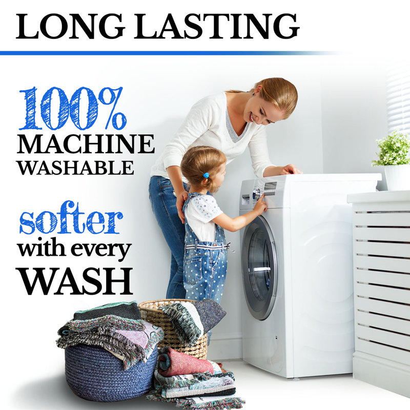 Jeté en coton Pure Country Weavers Extra Life, L 60 po x l 50 po