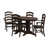Brazilian Walnut Wood Grain