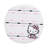 Feliciana Hello Kitty The Stripe Compact Mirror with LED Light, Travel Makeup Mirror with Magnification