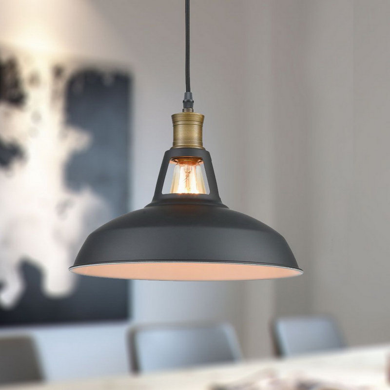 Luminaire suspendu pour dôme simple 1 lumières Ludovic