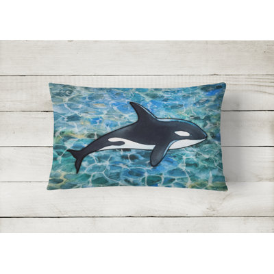  Killer Whale Orca Lumbar Pillow