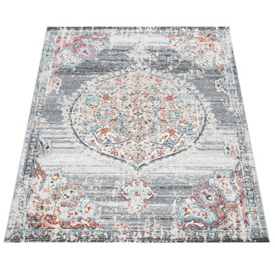 Tapis oriental gris
