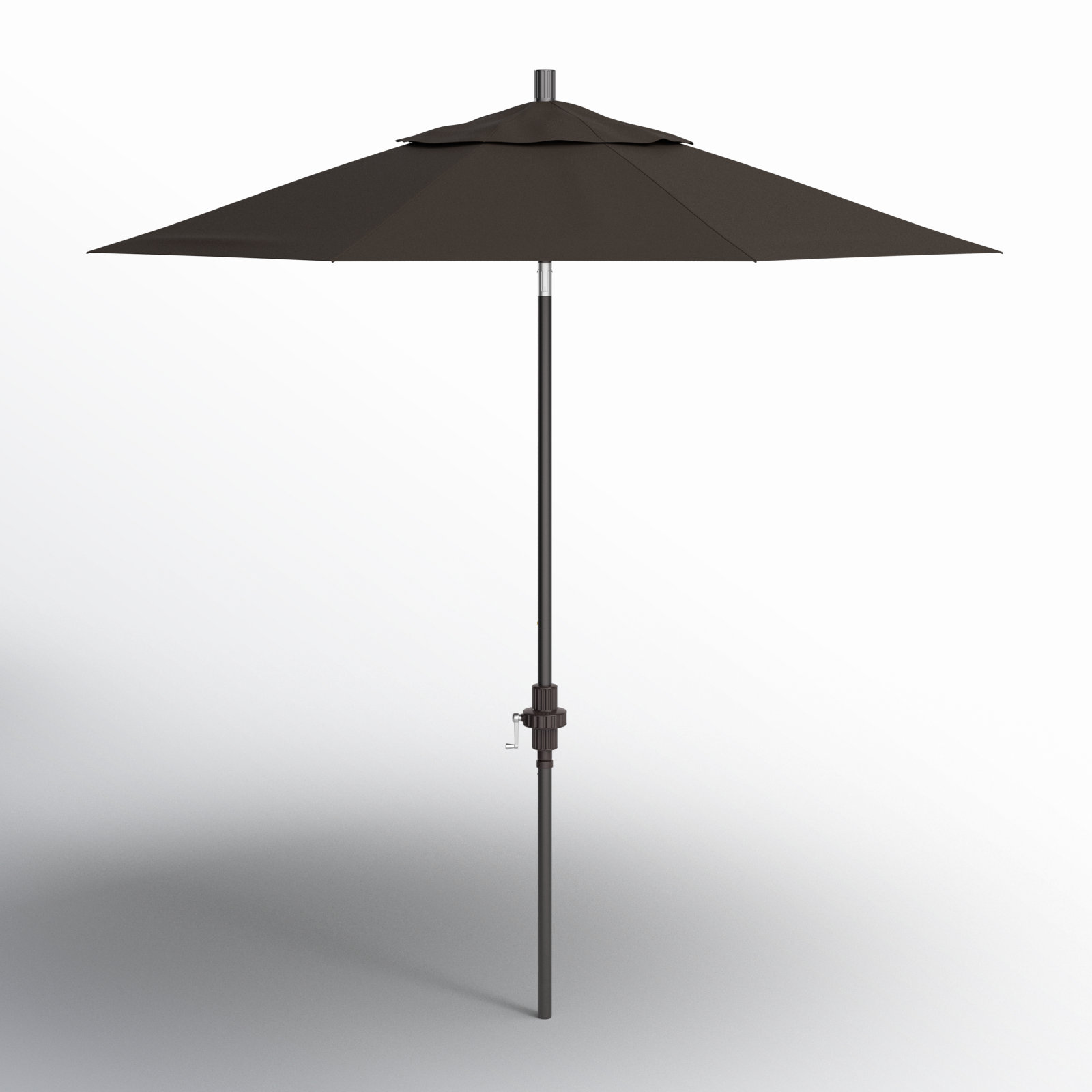 Che 90'' Outdoor Umbrella, Mocha Performance Canvas