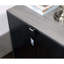 Grey Nightstand with USB Ports - Solid Wood, 3-Drawers, Metal Bracket Legs