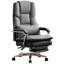 Fauteuil de direction double rembourré avec repose-pieds-1888495433