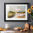 North Pond - Matted and Framed Under Acrylic Glass, Large Living Room Wall Art-1544524793-1544524794-1544545149