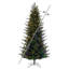 Sapin de Noël artificiel mince avec lumières DEL coaxiales 6 lumières à faible tension 3mm-562891732