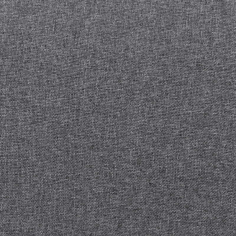 Gray Fabric and Black Metal Stackable Reception Chair