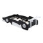 Lit plateforme simple en forme de voiture de course avec roues,-145321862