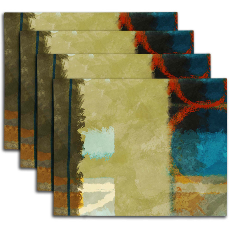 Ensemble de 4 napperons de table Sping