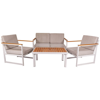 Ensemble de conversation avec canapé 4 pièces Courison Casual Madison