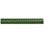 Trenza 1"x7-7/8" Glossy Ceramic Quarter Round Wall Tile Trim in Green