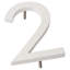 6 in. Floating Mount House Number-13438310-13438284