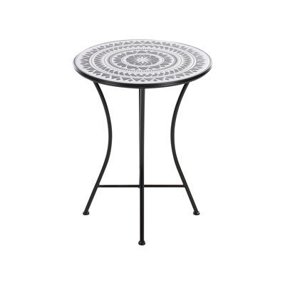 Kunkle Round Metal Outdoor Bistro Table , 60cm cm W 60cm cm D