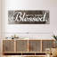 «Blessed Grateful», reproduction sur toile-92518775