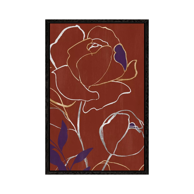 Lupin I by Isabelle Z - Print on Canvas, 101.6 cm H x 66.04 cm W, Black Framed