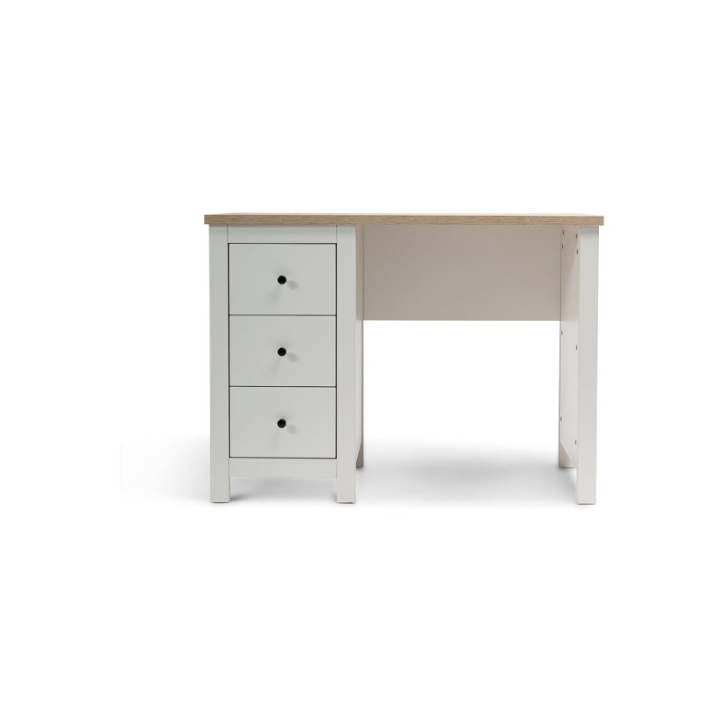 Maryhannah Dressing Table with Mirror, Alabaster White