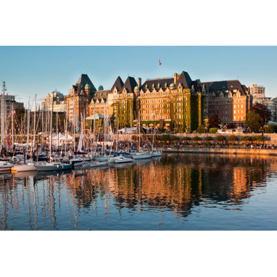 Victoria's Port by Phudui - Wrapped Canvas Print