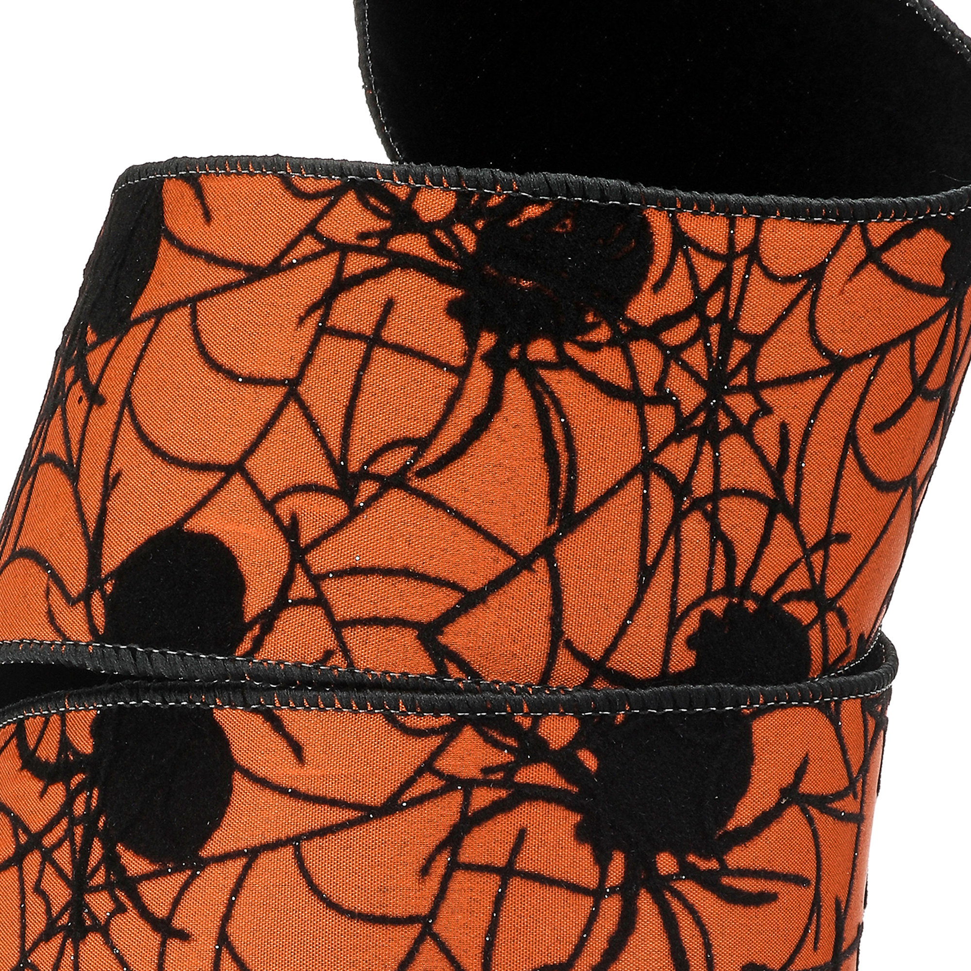2.5"x10Y Spider With Velvet Ribbon