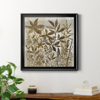 «Neutral Garden I-Premium», reproduction encadrée prête à être accrochée