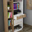 Bibliothèque géométrique moderne H 74,3 "x l 31,7" Modern-410628174