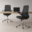 Ergonomic Breathable Mesh Office Chair With Armrests And Lumbar Support-346839573