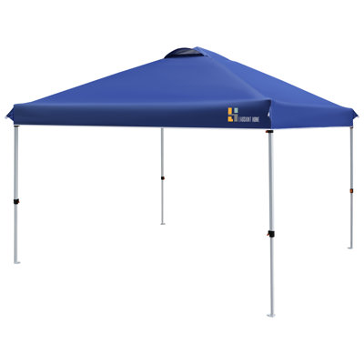 Outdoor 10 Ft. W x 10 Ft. D Steel Portable Pop-Up Canopy
