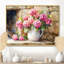 Dukene Farm Hydrangeas By The Fireplace - Hydrangea Wall Art-263624335-263624333-16784259