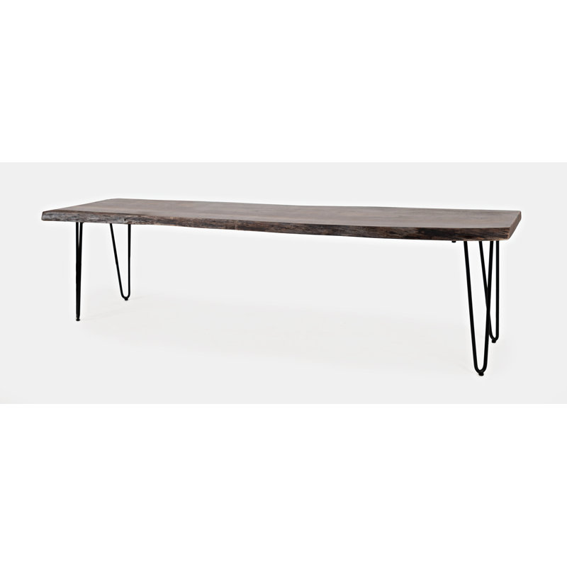 Banc en bois Hayara, Ardoise