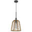 Luminaire suspendu gris anthracite 1 lumière Ullin